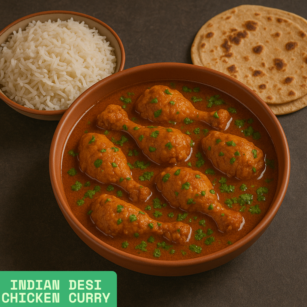 Indian Desi Chicken Curry 2