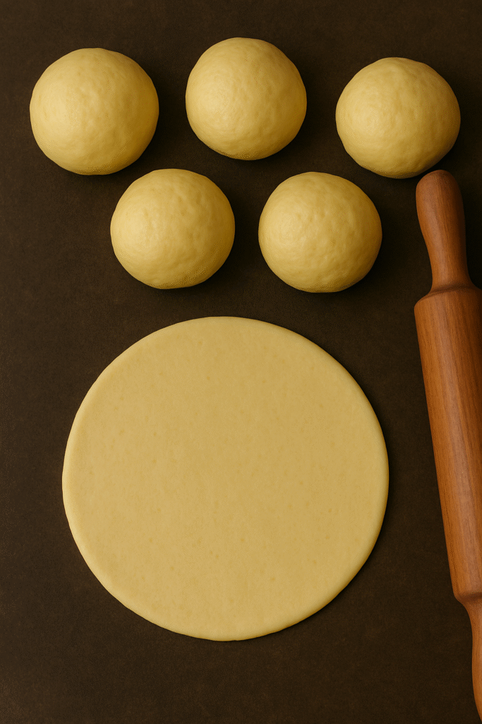 Fresh Dough and Flatbread Preparation